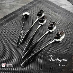 Fontignac - France - Combo 05 Muỗng Cafe Thân Dài Thon Thanh Lịch