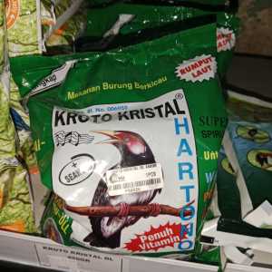 PAKAN BURUNG KROTO KRISTAL MAKANAN BURUNG TERLARIS KROTO PAKAN BURUNG