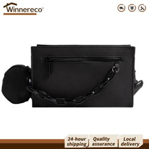 【Free Shipping】 PU Leather Crossbody Bag for Women Small Square Shape with Adjustable Strap and Minimalist Design