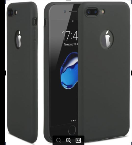 SOFTCASE SLIM MATTE IPHONE 7 PLUS / 8 PLUS CASE SLIM BLACK MATTE FOR IPHONE 7 PLUS / 8 PLUS