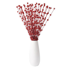 1 Bó Bông Hồ Trăn Nhân Tạo Đồ Dùng Cho Bữa Tiệc Hoa Giả Đồ Trang Trí Bằng Nhựa Trang Trí Lấp Lánh Màu Vàng Giáng Sinh Trang Trí Nhà Cửa Đám Cưới