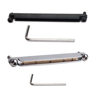 Kim loại risers yên ngựa Acoustic Ngựa đàn guitar yên công cụ với cờ lê Chiều cao có thể điều chỉnh cầu yên ngựa công cụ sửa chữa NUT