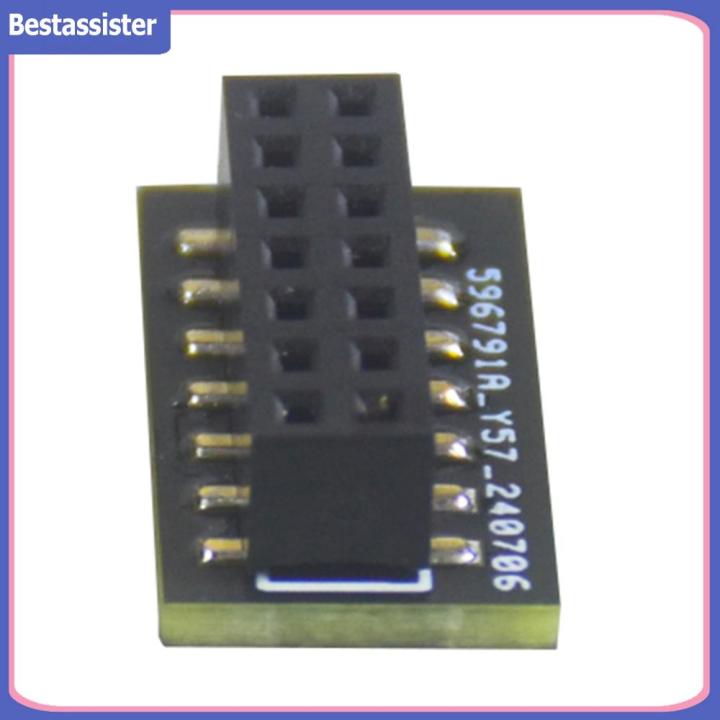TPM 2.0 Module Chip 14 Pin Security Module Components Replacement SPI ...
