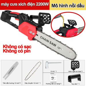 Máy Cưa xích Dùng Pin Phổ Thông K-MAX công suất 2000w Công Suất Lớn đường kính cắt 12 inch