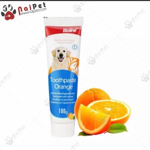 Bộ Đánh Răng Kem Đánh Răng Bàn Chải Đánh Răng Chó Mèo Dental Care Set Bioline 100g