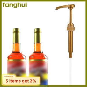 fanghui 1 5Pcs Coffee 750ML Dispenser Syrup Pump Coffee Syrup Pump Topper Disp