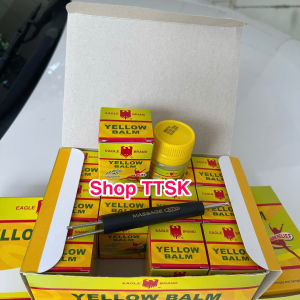 COMBO 1 DẦU CÙ LÀ VÀNG 20gr YELLOW BALM + 1 CÂY SAO CHỔI 3 CHẤU DIỆN CHẨN