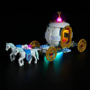 [READY-STOCK] Light Kit Disney Princess 43192 Cinderellas Royal Carriage