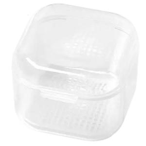 Double Layers Nail Art Drill Bits Cleaning Box Nail Tool Sterilizer Box Manicure Tool Disinfectant Box Nail Supplies