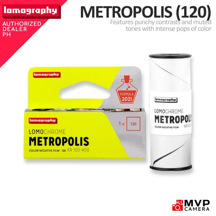 Lomography LomoChrome Metropolis Color Negative Film 120 Medium Format