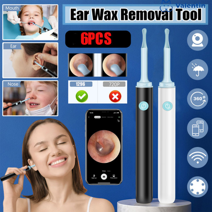 Earpick Cleaning Kit Smart Visual Ear Sticks APP Contral Ear Wax