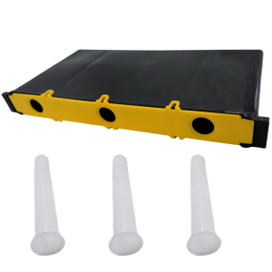 Plastic Bees Feeder Frame Honeycomb Water Dispenser 4000ML Beekeeping Supplies Plastic Texture for Efficient Beekeeping