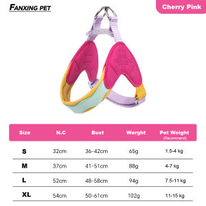 Dopamine Dog Harness and Crossbody Leash for Small and Medium-sized DogsEffortless and Comfortable