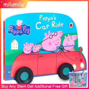 milu Picture Book Peppa Pig Peppas Car Ride by Ladybird Board Book Toy