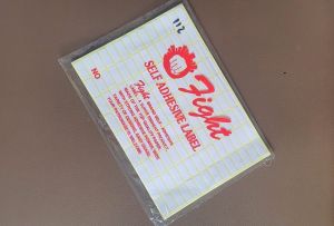 Label Fight No. 103 / Kertas Stiker Nama Undangan harga / Self Adhesive Label 103 sticker