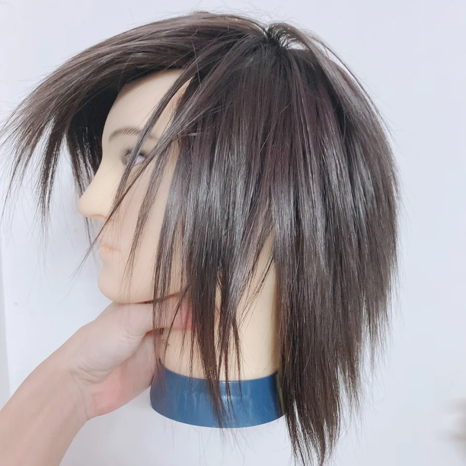 Tóc giả mái hói nam cao cấp làm bằng tóc thật - Giải pháp hoàn hảo cho  người bị hói đầu