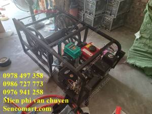 Máy phun thuốc chính hãng giá tốt nhập khẩu có dây phun 100m