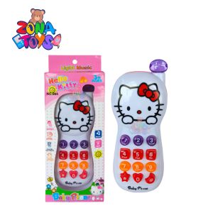 Mainan Anak HP Baby Phone Telpon Bayi Kartun Ada Musik Lampu