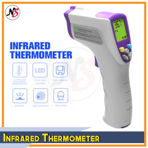 Digital Forehead Thermometer Infrared Thermometer No Contact Forehead Thermometer / Fingertip Pulse Oximeter