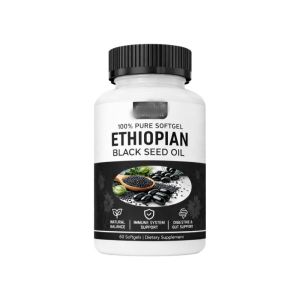 Black cumin oil soft capsules natural immune and gut health protector black seed oil body care product black cumin oil supplement