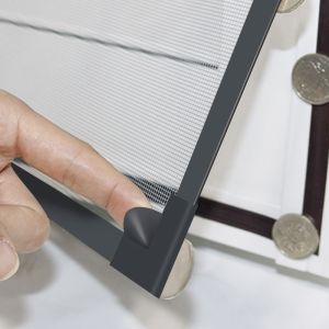 HYM DIY Window Screen With Frame Customize Magnetic Window Screen Washable Curtain Anti Fly Mosquito Net Prevent