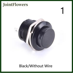JointFlowers 16mm 12V-24V không thấm nước Xe LED Power push button momentary chuyển đổi kim loại on of