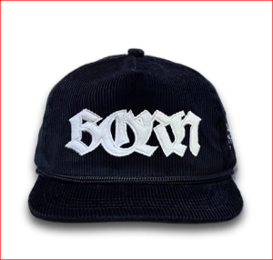 Topi Ropehat Corduroy Black Born Thisplan