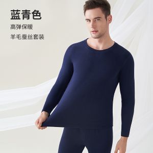 2 Pieces Womens Underwear Thermal Winter Autumn Mens Warm Sets Seamless Double Layer Lingerie Male Female Thermal Clothing Set SW315