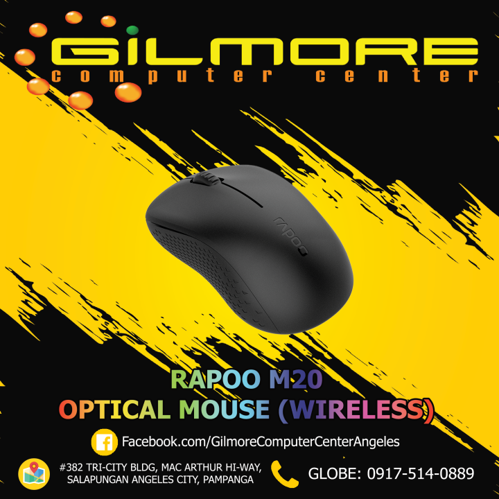 Rapoo M20 Optical Mouse (Wireless) Lazada PH
