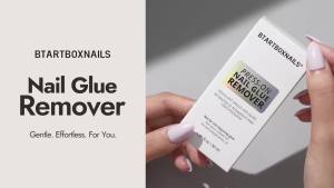 BTArtboxnails 100% Acetone-Free Press On Nails Glue Remover Serum 30ml    Simply Step Fast Removal 22-Free Formulation Odorless Gentle & Non-Irritating on Skin  for Air Dry Nail Glue