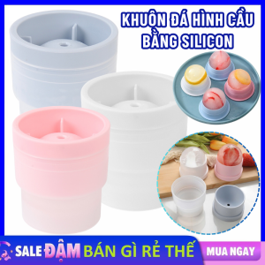Khuôn Silicon Làm Đá Thạch Trà Sữa Rau Câu Socola Hình Cầu Có Nắp Đậy - Khuôn Làm Đá Viên BI TRÒN - Khay Đá Viên Hình Cầu Tiện Lợi Cao Cấp Trang Trí Đồ Uống