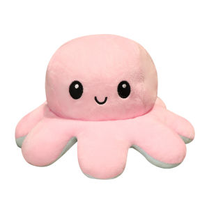 Plush Toy Bright Colors Expressions Plush Dolls Crystal Velvet Soft Comfort Lively Turn Over