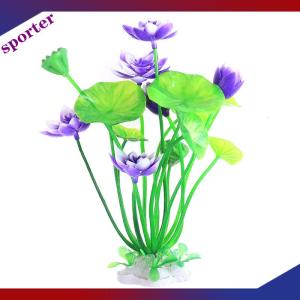 Sporter Bể cá nhân tạo sen cây trang trí bể cá cảnh quan nước cỏ đồ trang trí thủy sản mô phỏng nhà máy hoa Nguồn cung cấp