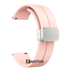 GEEKTHINK 20mm 22mm magnetic Strap For Samsung Galaxy Watch Watch 3 Quick Release universal watchband for Galaxy watch 7 6 5 4 for Huawei Watch GT4 Amazfit GTR GTS Sport Silicone Strap