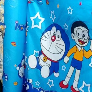 Bahan bahan meteran Polimicro Disperse Microtex motif karakter (50cm)