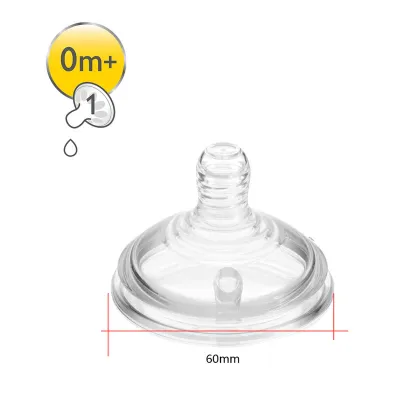 AntiColic Baby Pacifier For Tommee Tippee Wide Caliber Nipple Replacement Teats Closer to Nature