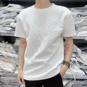 Áo thun nam cổ tròn in họa tiết logo nổi thời trang chất vải xốp co giãn 4 chiều mẫu mới cao cấp chuẩn shop Quang_thời_trang