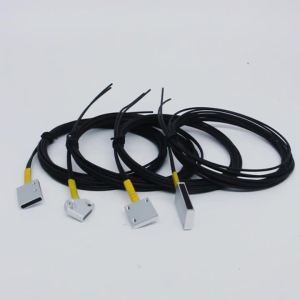 GTRIC Banner Array Fiber Optic Sensor Through-beam Probe Amplifier 12-24V DC Matrix Optical Photoelectric Switch Sensor