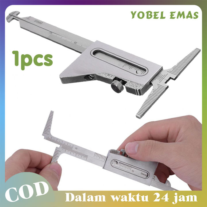 HI-LO Welding Gauge Alat Pengukur Las Stainless Welding Gauge Welding Inspection Pipe Gauge