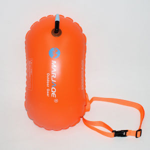 Marjoe High-Quality Double Inflatable Swimming Buoy with Storage Compartment for Water Sports