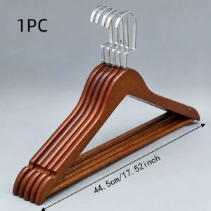 K9SEQ Swivel Hook Wood Hangers Notches Design Durable Wooden Clothes Hangers Hanging Non-Slip Coat Hangers For Shirts