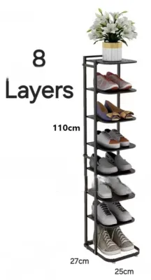 Shoe Rack BTO HDB Condo Landed Metal Minimalist Design Anti-rust Sturdy Steel Shoe Rack