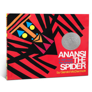milu Original English Picture Book Caldecott Medal Anansi the Spider: Paperback Story Book