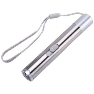 3-in-1 Mini USB Flashlight Rechargeable Multi Functional Mini UV Flashlight and Cat Laser Toy