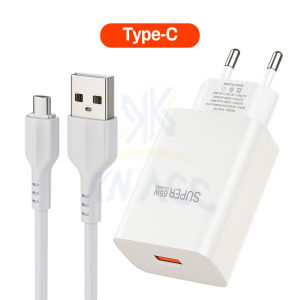 [KN ACC] NANVAN NVN-T76 65W CHARGER TYPE C / MICRO USB PENGISIAN DAYA CEPAT FOR SMARTPHONE UNIVERSAL