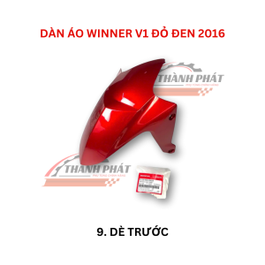 DÀN ÁO WINNER V1 ĐỎ CHERRY DOHC BẠC ZIN HÃNG ( BÁN LẺ TỪNG MÓN)