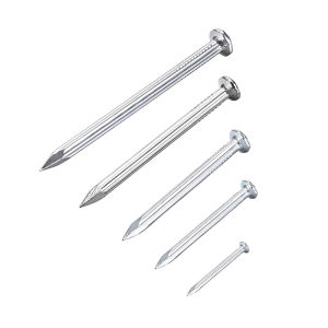 Hardened Cement Nails Carbon Steel Point Tip Flat Head Wall Tiling Concrete Nail