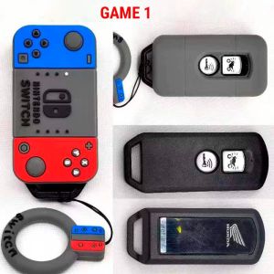Ốp bảo vệ chìa khoá xe máy Honda bằng silicon Nitendo gaming độc đáo
