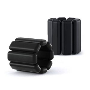 🔥1KG Pair Adjustable Wrist Ankle Weights – 2PCS Weighted Bangles for Fitness Yoga Sports Exercise Gym Training