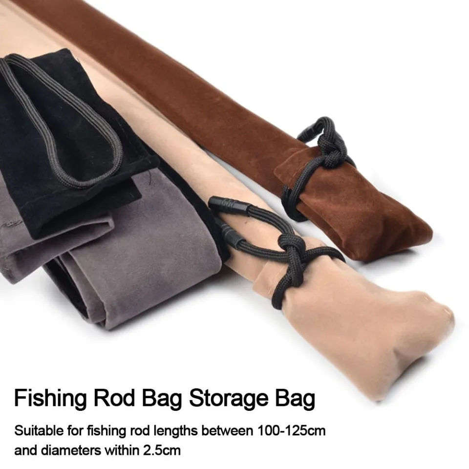 Multifunctional Canvas Fishing Tackle Bag Shoulder Bag for Rods
